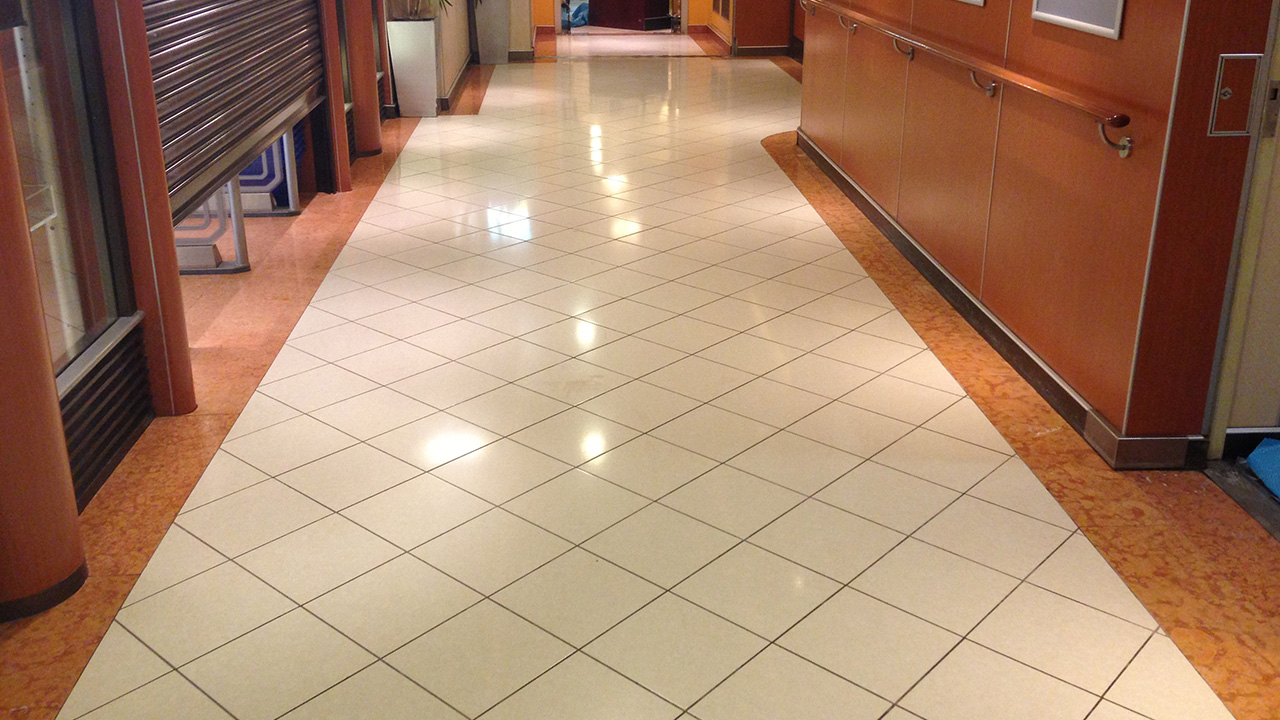 Stone Floor Restoration on The Pride of Hull Stone Floor Restoration, Renue UK